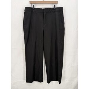 Torrid Studio Pants Womens 16 Black Wide Leg High Rise Trousers Work Career NWT